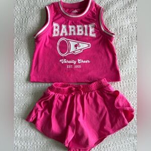 Barbie Varsity Cheerleader Hot Pink set
